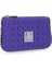 Scuba Bozuk Paralık Mor Kadın Cüzdan Zip 2