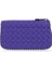 Scuba Bozuk Paralık Mor Kadın Cüzdan Zip 3