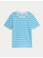Saf Pamuklu Kısa Kollu Çizgili T-Shirt 8