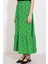 Kadın BDART Esnek Bel ile Dokulu Uzun Triko Etek Green 7