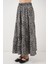 Kadın BDART Desenli Maxi Etek Grey 8