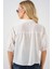 Kadın BDART Bol Kesim Düğmeli Kısa Gömlek White 12