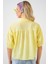 Kadın BDART Bol Kesim Düğmeli Kısa Gömlek Limon Sarısı 12