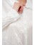 Kadın BDART Düğmeli Kapatma ile Dokulu Saten Uzun Kollu Gömlek Beyaz 9