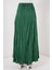 Kadın BDART Astarlı Dokulu Maxi Etek Green 12