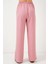 Kadın BDART Çekmeli Rahat Geniş Paça Pantolon Pink 12