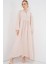 Kadın BDART Düğmeli Tekstil Desenli Max Dress Tozlu Beyaz 8