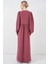 Kadın BDART Düğmeli Tekstil Desenli Max Dress Tozlu Gül Pembesi 12