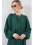 Kadın BDART Düğmeli Tekstil Desenli Max Dress Green 10
