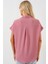 Kadın BDART Düğmeli Kapatmalı Bol Poplin Gömlek Pink 12