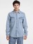 Gj Slim Ls Erkek Mavi Regular Fit Denim Gömlek M5RH55D5M82-GJER 1