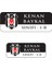 Beşiktaş Temalı Okul Etiketi Isme Özel 170 Adet (90 Adet 34X13 Mm, 80 Adet 45X17 Mm) 2