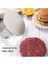 Çelik Smash Burger Hamburger Presi 16 cm Yuvarlak 304 Kalite 3