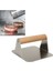 Çelik Smash Burger Hamburger Presi 16 cm Kare 304 Kalite 1