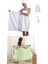 2 Parça Beyaz Banyo Bornoz Havlu Seti Havlu Etek %100 Polyester, Yumuşak Hızlı Kuruyan, Süper Emici Çıtçıtlı Banyo Robası 1