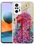 Xiaomi Redmi Note 10 Pro Kılıf Simli Desenli Kamera Korumalı Parlak Tkdw Popy Kapak-Kulübe 1