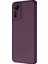 Xiaomi Redmi Note 12S Kılıf Tkdw Mara Laaakan Kapak-Koyu Mor 5