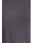Kadın Yuvarlak Yaka Rahat T-shirt Gri 1