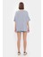 Kadın Basic Kısa Kollu Yuvarlak Yaka Tişört Grey 9