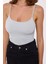 Kadın Temel Dokuma İnce Askılı Body Grey 9