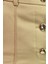 Kadın Yüksek Bel Düğmeli Şortlar Natural 10