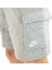 Club Erke Kargo Cepli Günlük Şort - Gri Pamuklu Rahat Şort - DD7014-063 8