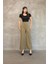 Kadın Haki Mango Model Pantolon 1