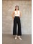 Kadın Siyah Mango Model Pantolon 2