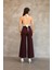 Kadın Bordo Mango Model Pantolon 4