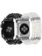 Ally Apple Watch 7-8 45MM 6-5-4 44MM Full Boncuk Taşlı Kordon Kayış 3-2-1 42MM-( - SBS3503-2318 1