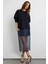 Kadın Lacivert Sweatshirt Blue 10
