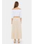 Kadın Bağcıklı Uzun Etek Natural 9