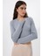 Kadın Temel Örme Üst Grey 9