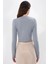 Kadın Temel Örme Üst Grey 11