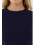 Kadın Temel Örme Üst Blue 10