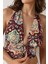 Kadın Etnik Desenli Kısa Tank Top Multicolor 12