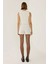 Kadın Tweed Düğme Detaylı Şort White 10