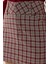 Kadın Ekose Mini Etek Red 10