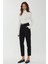 Kadın Havuç Fit Basic Pantolon Siyah 7