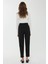 Kadın Havuç Fit Basic Pantolon Siyah 9
