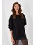 Kadın Siyah Sweatshirt Black 9