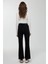 Kadın Flare Fit Jean Siyah 10