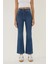 Kadın Flare Fit Jean Maya Mavisi 8