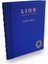 Lion Madeni Para Cep Albümü 10 Sayfa - 120 Cepli - Mavi 3