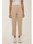 Kadın Nude Fitted Yüksek Bel Pantolon Natural 7