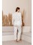 Uzun Kollu Büyük Beden Pijama Takımı- Çiçek Desenli,pinterest Basic 5