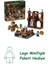 Minecraft Orman Malikanesi Dövüş Ringi 21272-10 Yaş Üzeri Kız ve Erkek Çocuklar Için Tavuk Jokey ve Duruşu Ayarlanabilir Büyük Domuz Minifigürleri Içeren Yaratıcı Oyuncak Yapım Seti (491 Parça) 1