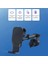 Ally Wireless Şarjlı 3in1 Torpido Üstü ve Havalandırma Telefon Kulaklık Saat T - ETC1319-6108 4
