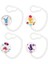 Nessiworld Wee Baby Desenli Emzik Askısı 901 1