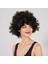 Nessiworld Siyah Renk Kıvırcık Afro Bonus Peruk 1